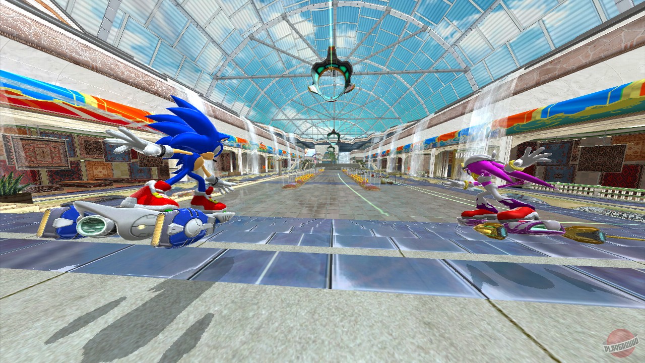 Скриншот из игры SONIC FREE RIDERS - 47
