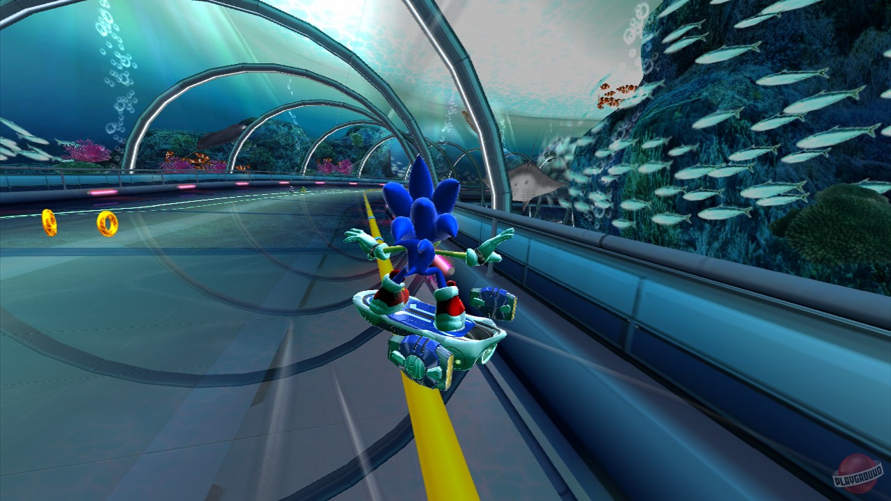 Скриншот из игры SONIC FREE RIDERS - 43