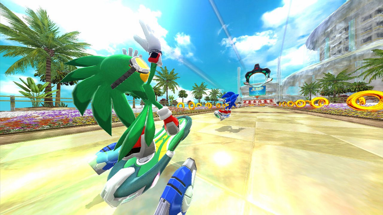 Скриншот из игры SONIC FREE RIDERS - 30