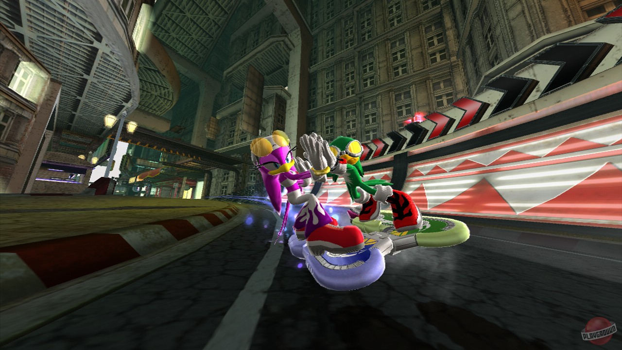 Скриншот из игры SONIC FREE RIDERS - 27