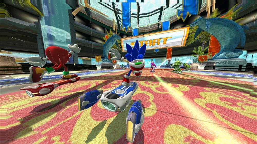 Скриншот из игры SONIC FREE RIDERS - 65