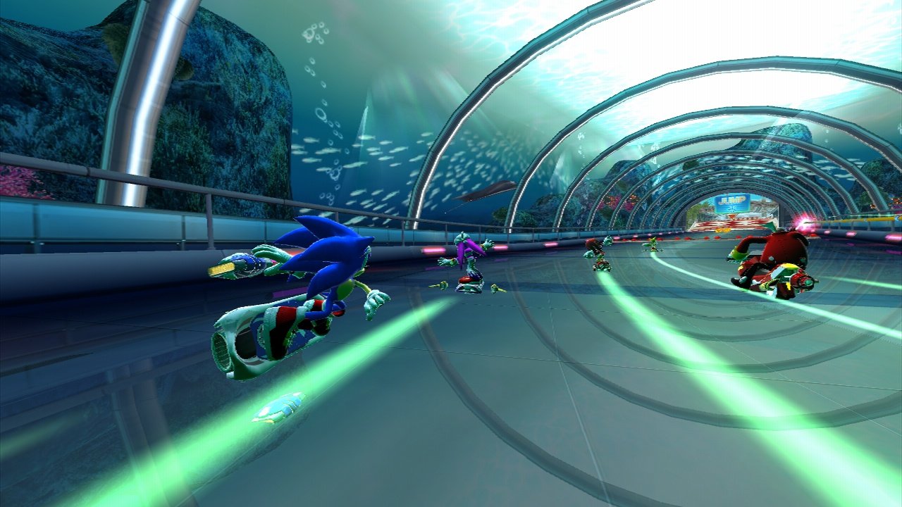 Скриншот из игры SONIC FREE RIDERS - 54