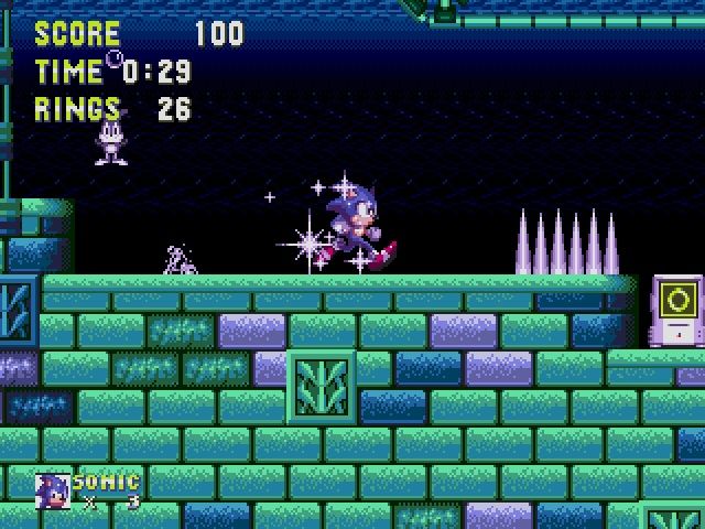 Скриншот из игры Sonic & Knuckles - 2