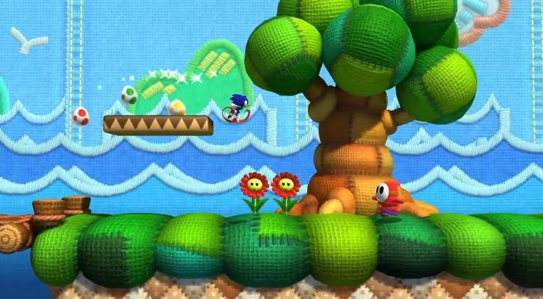 Скриншот из игры Sonic: Lost World Yoshi's Island - 6