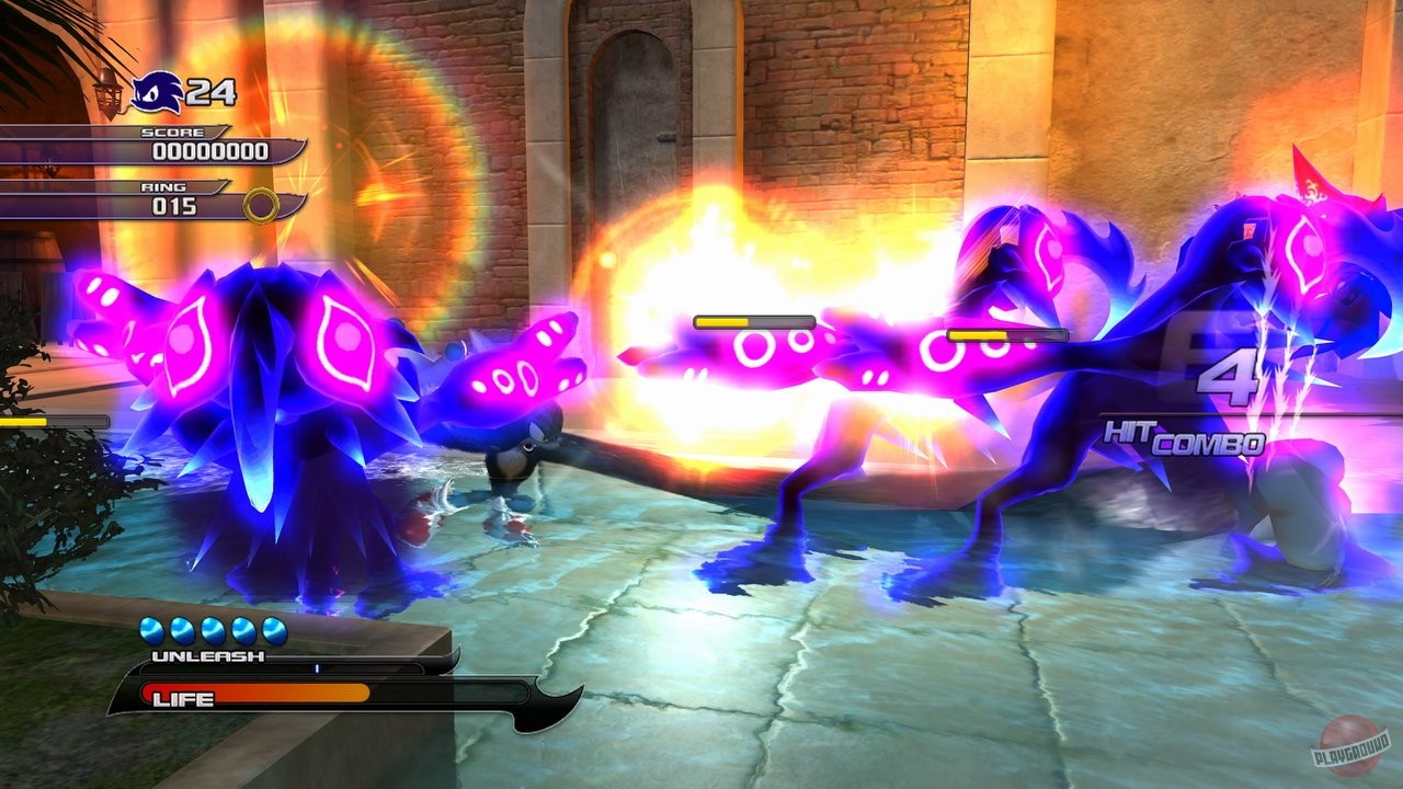 Скриншот из игры Sonic Unleashed - 12