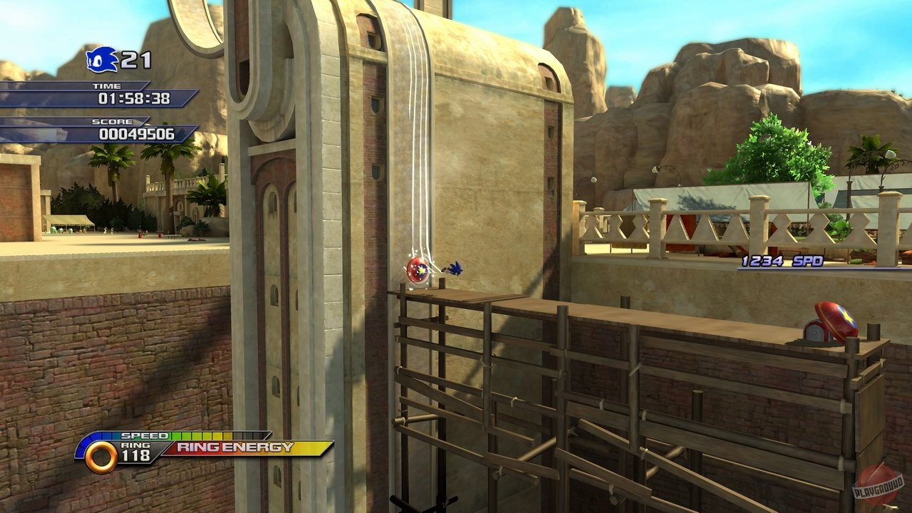 Скриншот из игры Sonic Unleashed - 7