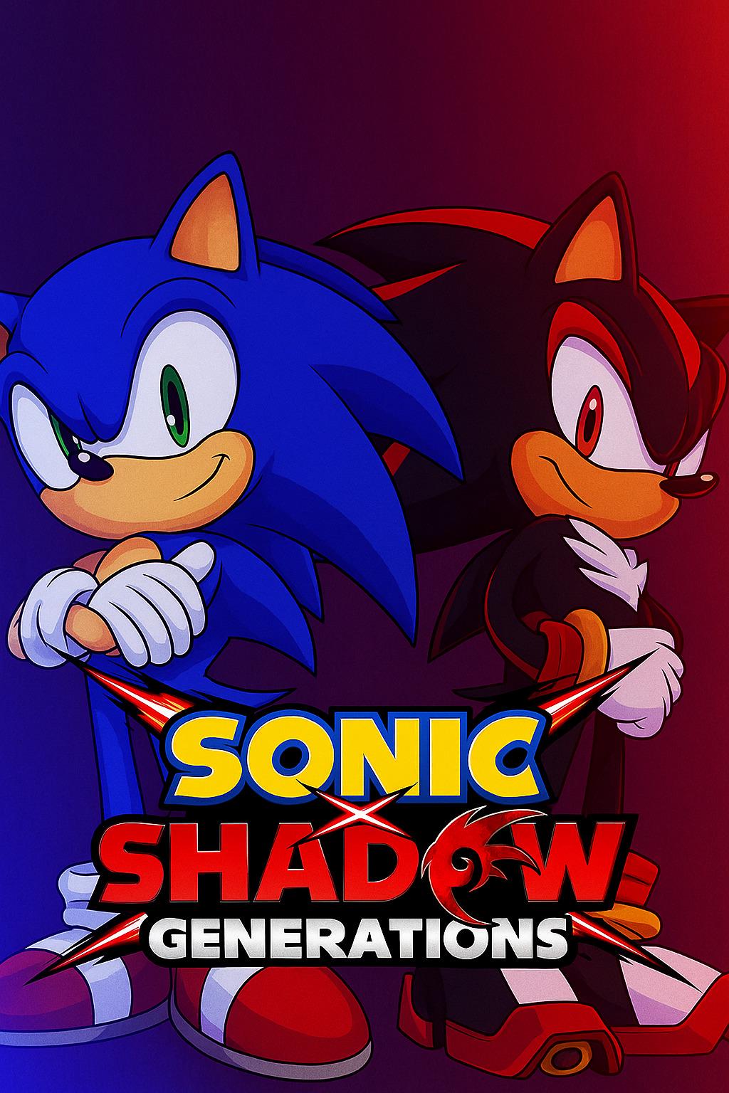 Обложка игры Sonic X Shadow Generations