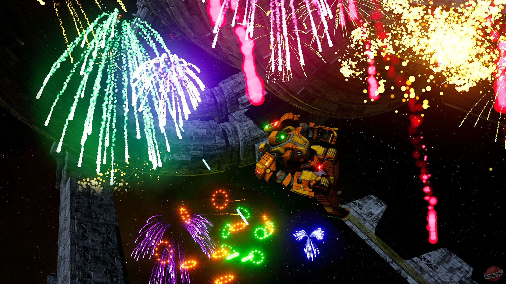 Скриншот из игры Fantavision - 2