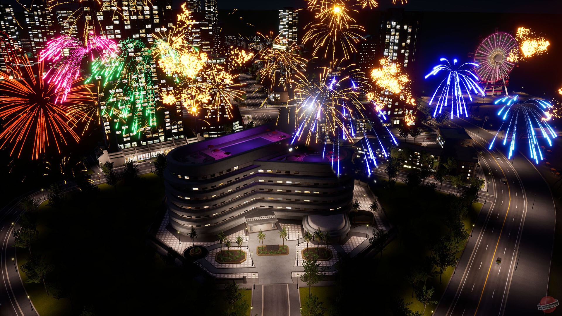 Скриншот из игры Fantavision - 8