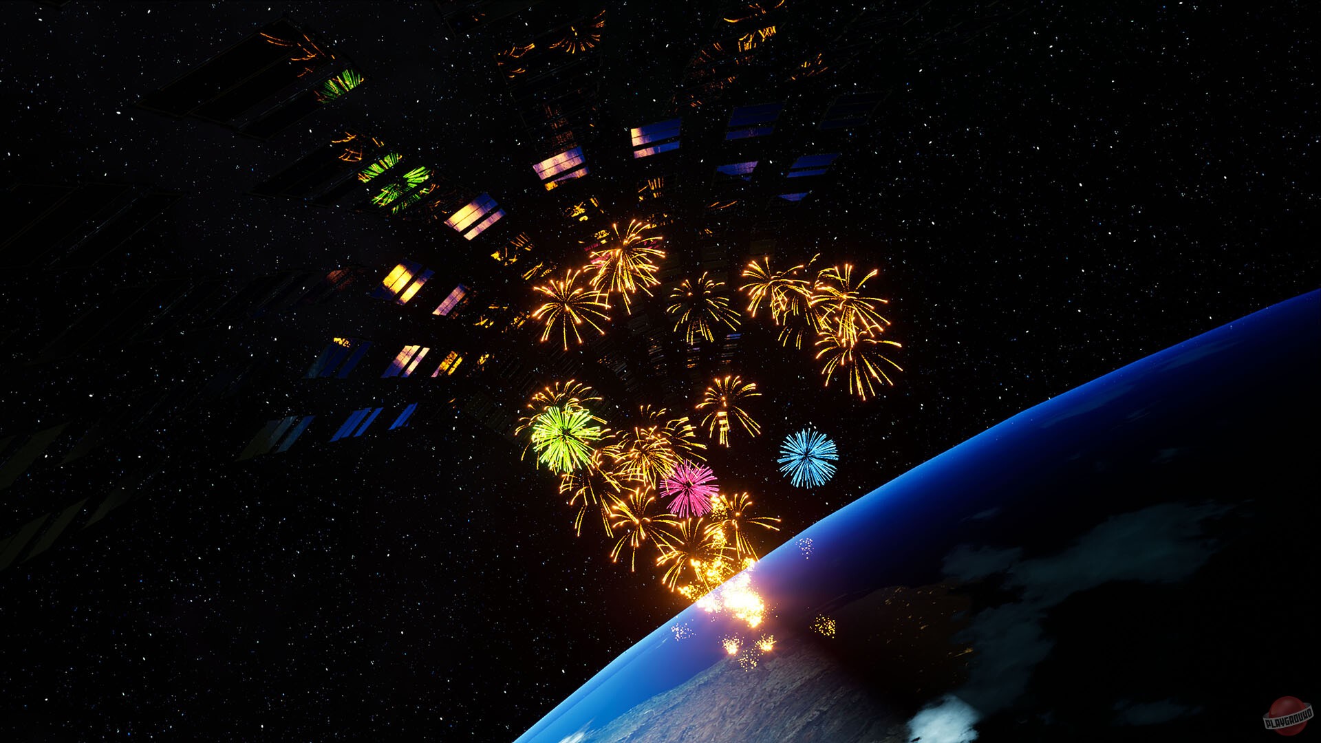 Скриншот из игры Fantavision - 17