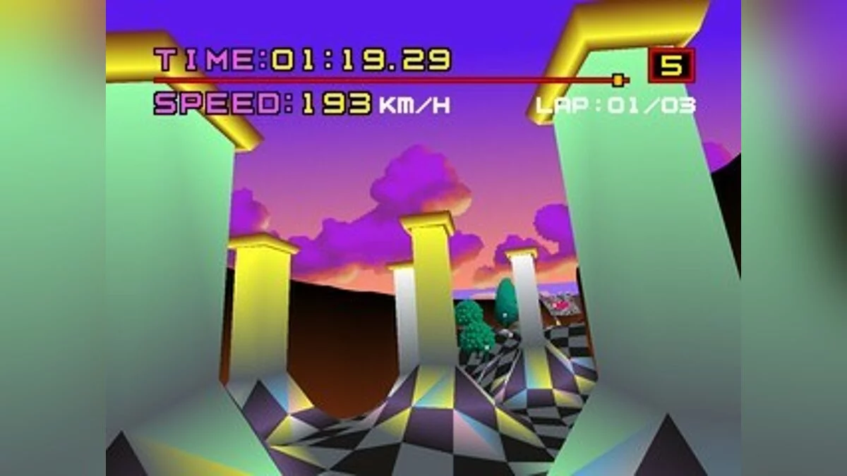 Скриншот из игры Motor Toon Grand Prix - 9