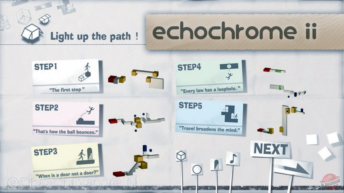 Скриншот из игры Echochrome 2 - 4