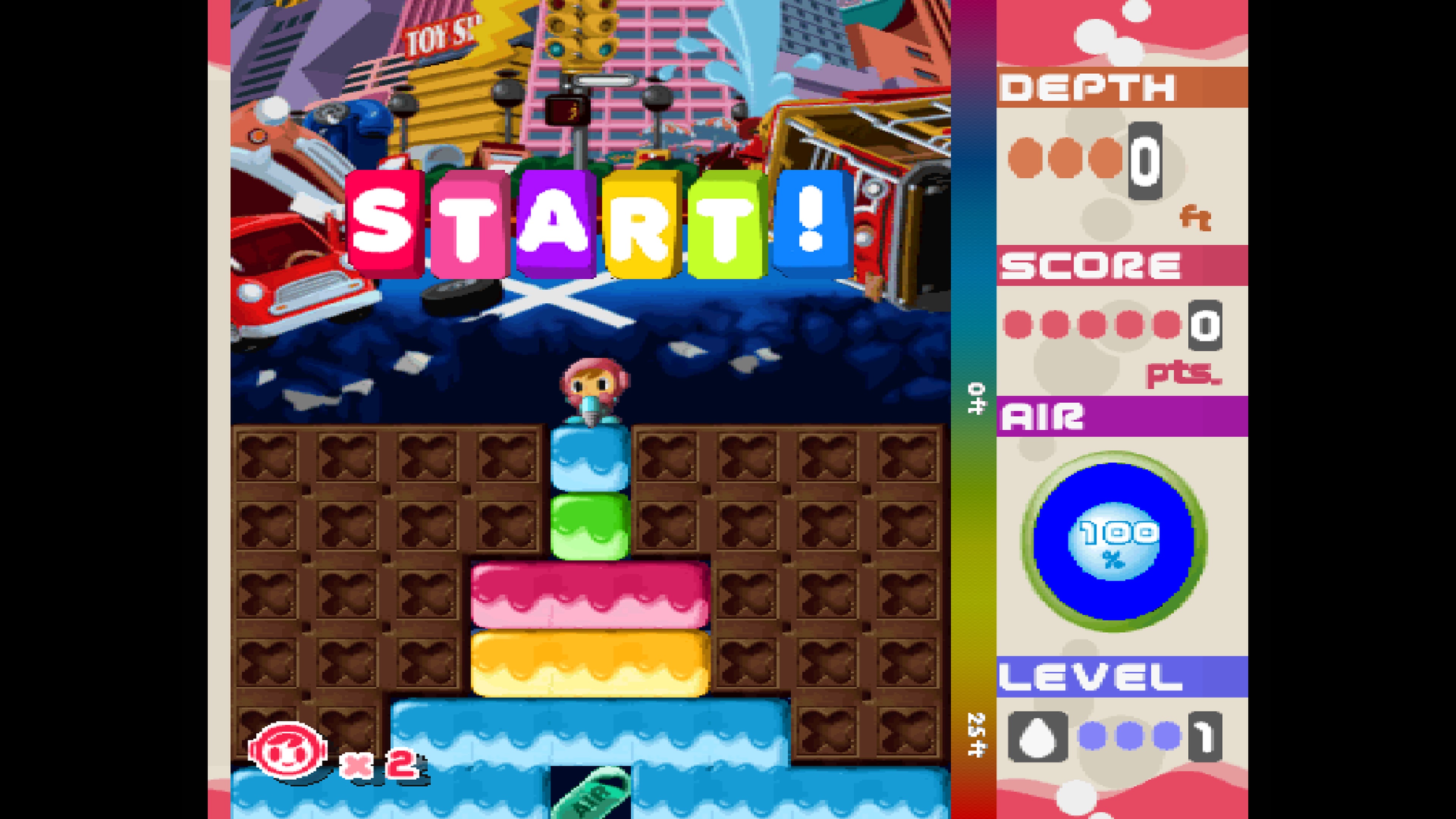 Скриншот из игры Mr. Driller - 4