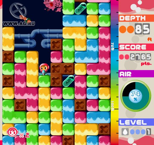 Скриншот из игры Mr. Driller - 3