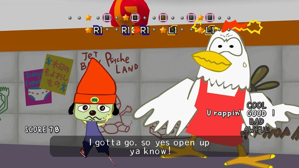 Скриншот из игры PaRappa The Rapper Remastered - 14