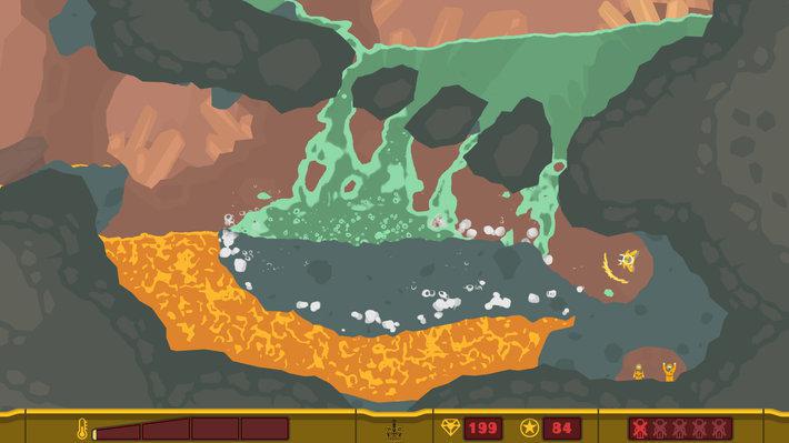 Скриншот из игры PixelJunk Shooter - 15