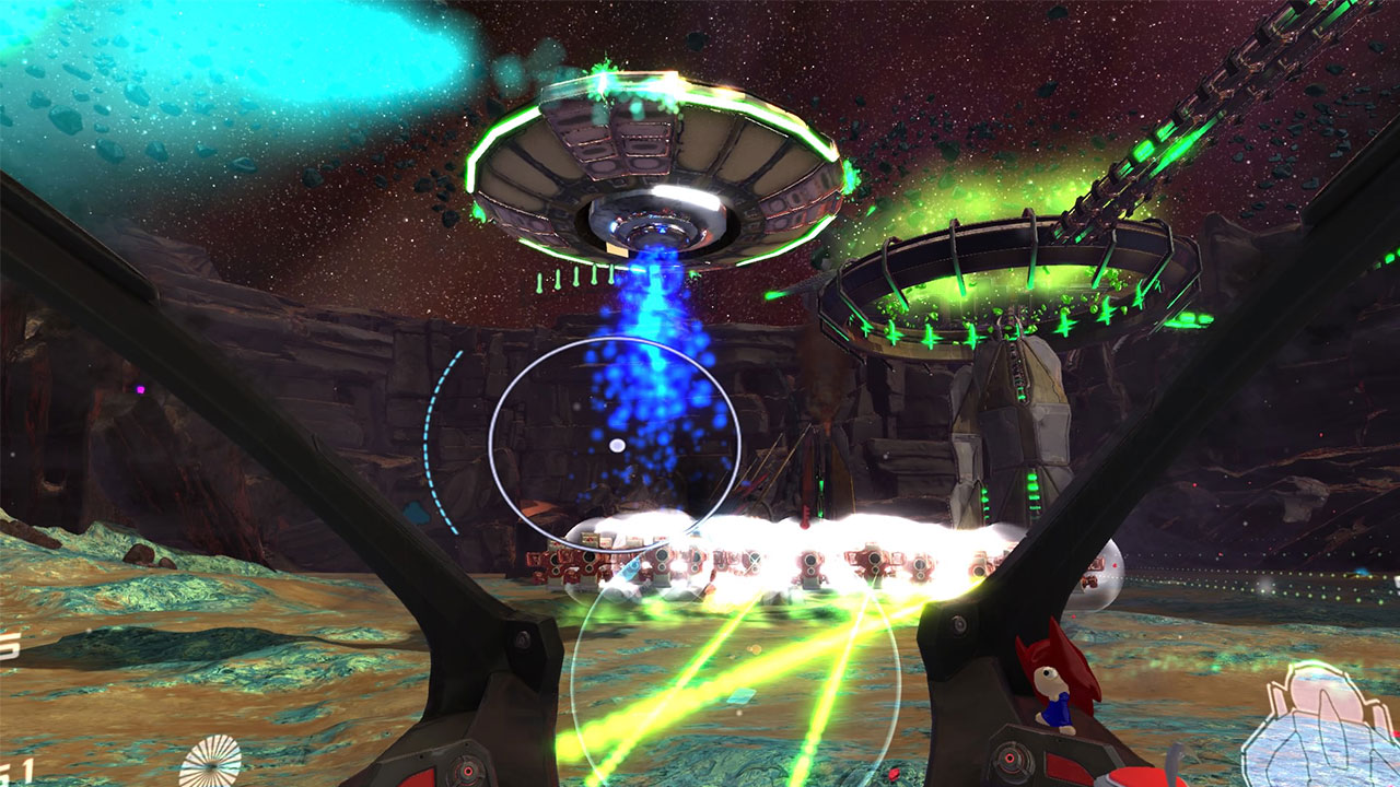 Скриншот из игры Super Stardust Ultra VR - 9