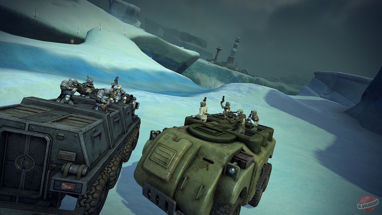 Скриншот из игры WarHawk (2007) - 2