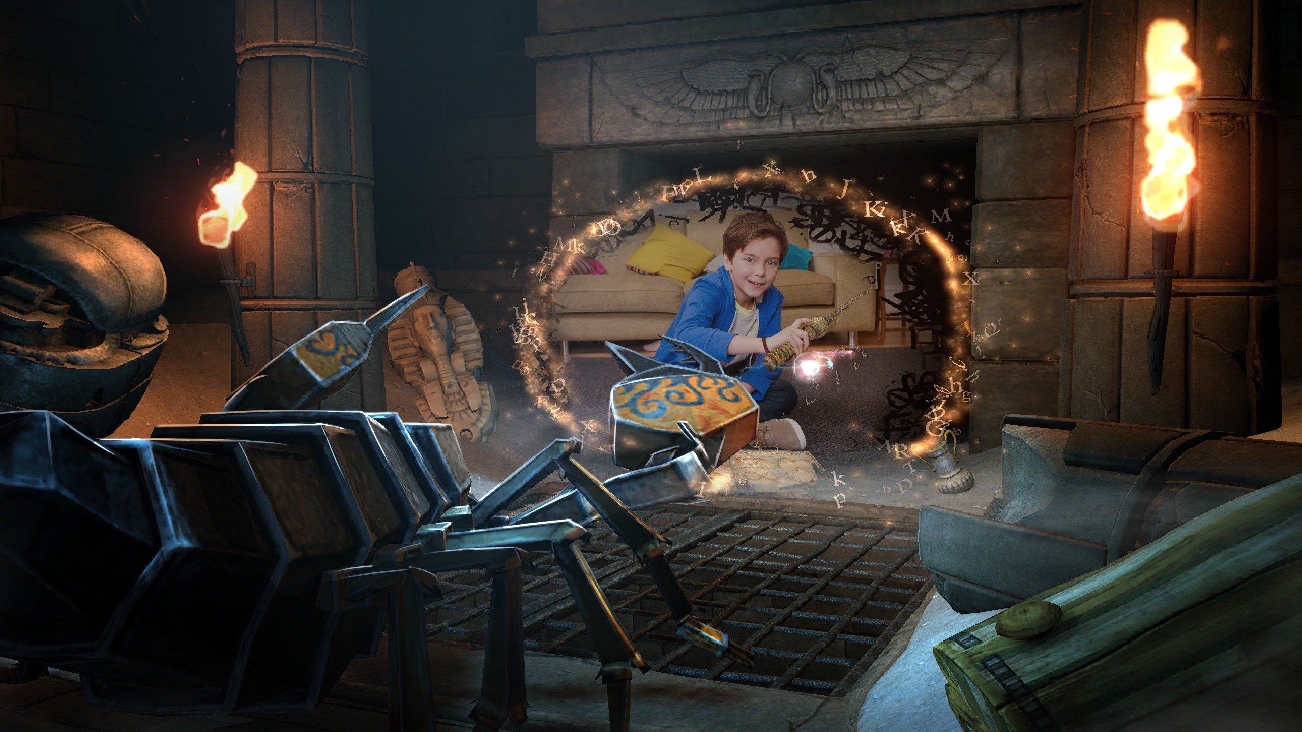 Скриншот из игры Wonderbook: Diggs Nightcrawler - 1