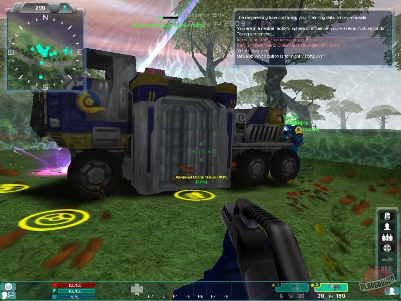 Скриншот из игры Planetside - 64