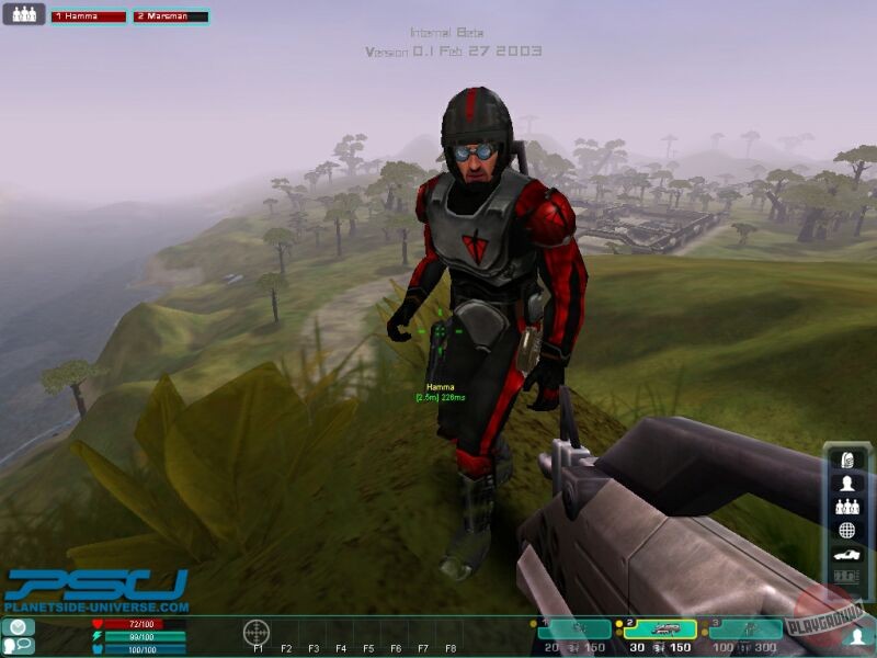 Скриншот из игры Planetside - 60