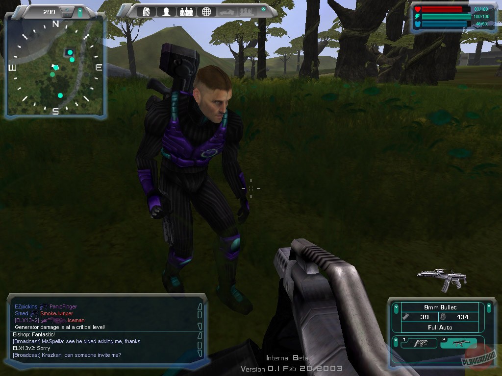 Скриншот из игры Planetside - 89