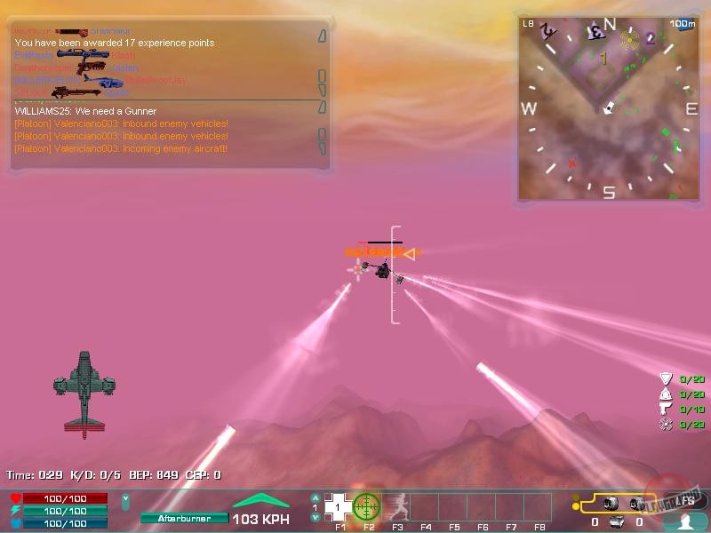 Скриншот из игры Planetside - 90