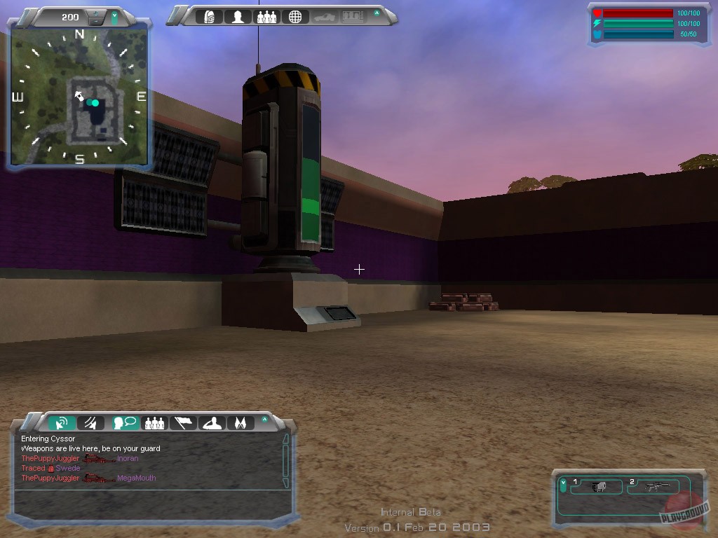 Скриншот из игры Planetside - 68