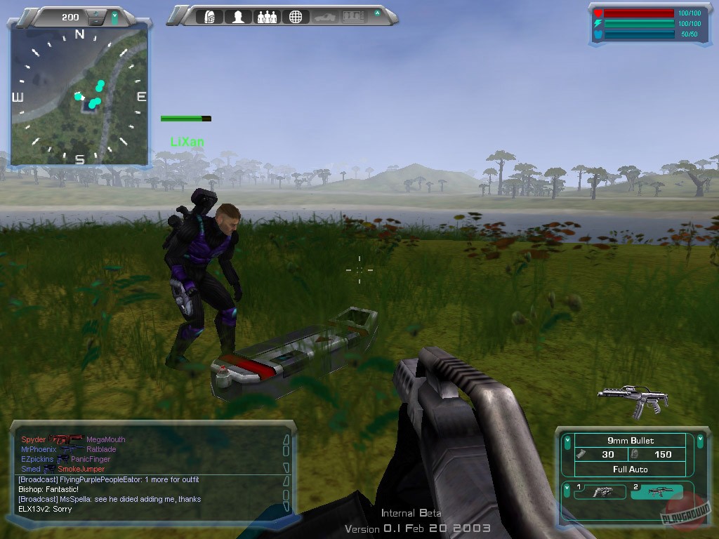 Скриншот из игры Planetside - 44