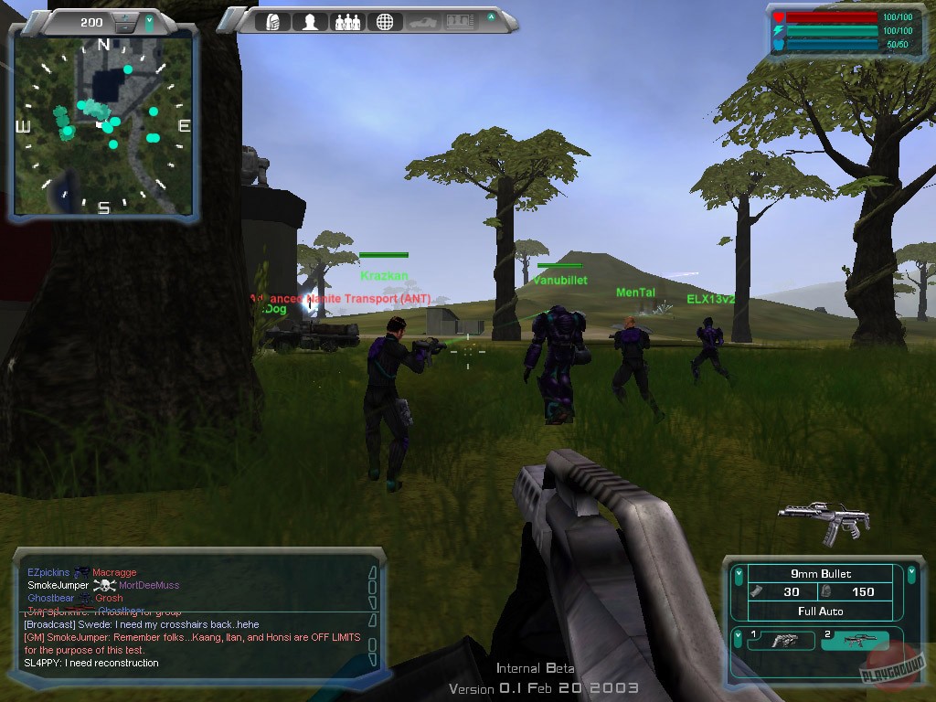 Скриншот из игры Planetside - 85