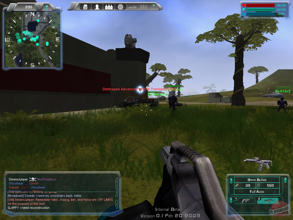 Скриншот из игры Planetside - 29