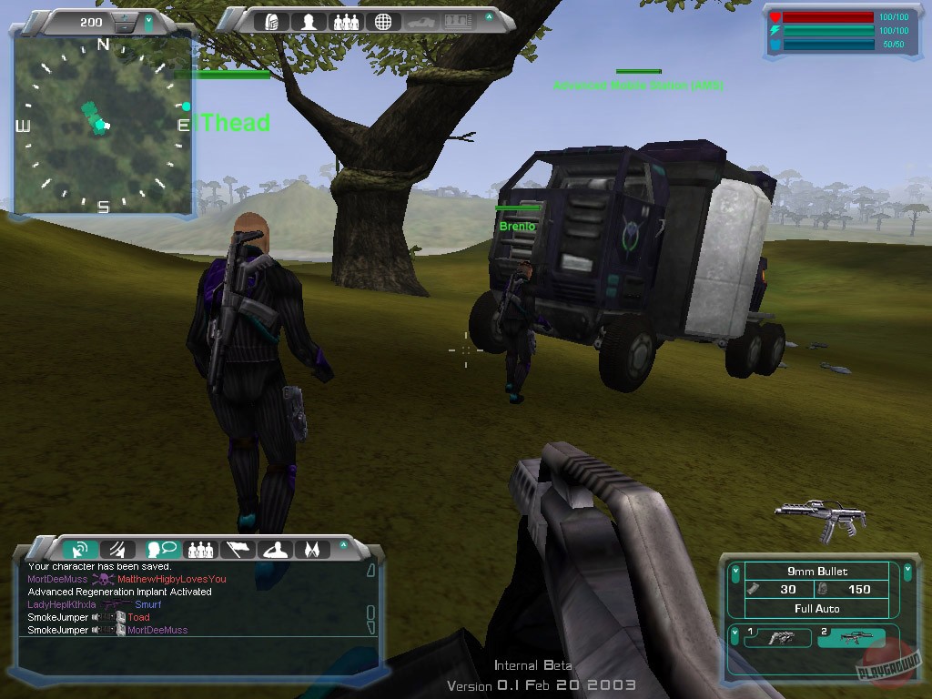 Скриншот из игры Planetside - 88