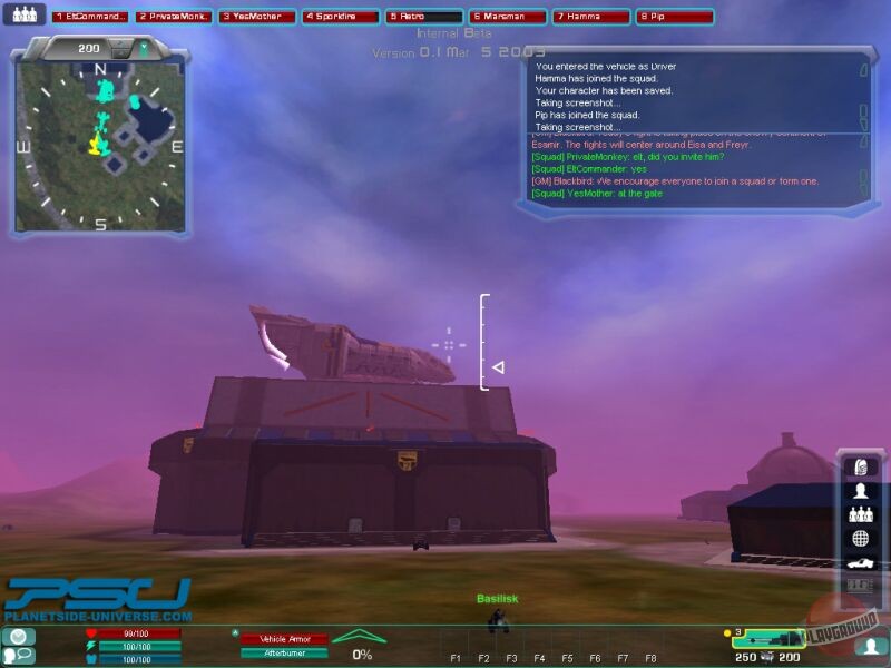 Скриншот из игры Planetside - 55