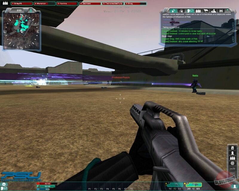 Скриншот из игры Planetside - 57