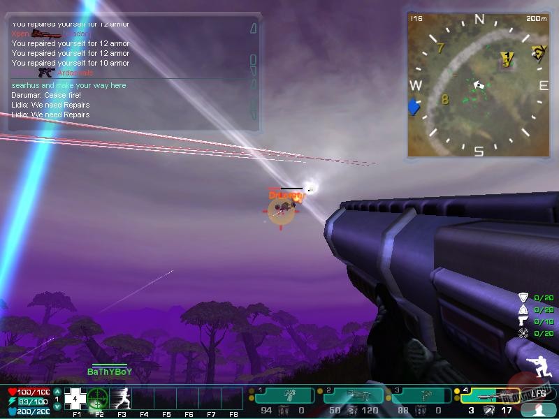 Скриншот из игры Planetside - 41