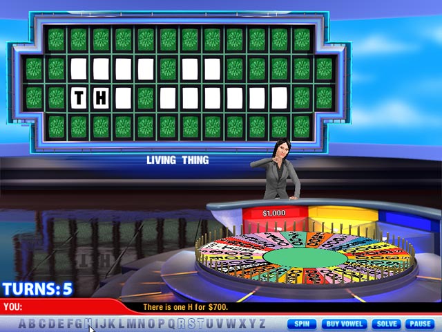 Скриншот из игры Wheel of Fortune 2 - 1