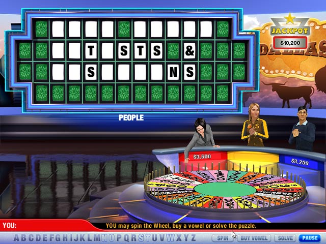 Скриншот из игры Wheel of Fortune 2 - 3