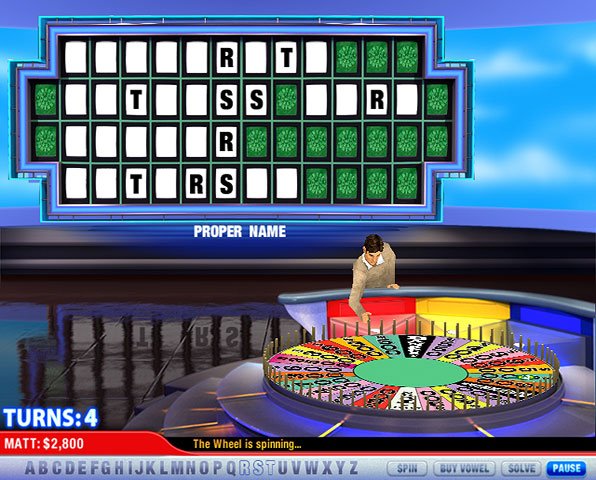 Скриншот из игры Wheel of Fortune 2 - 5