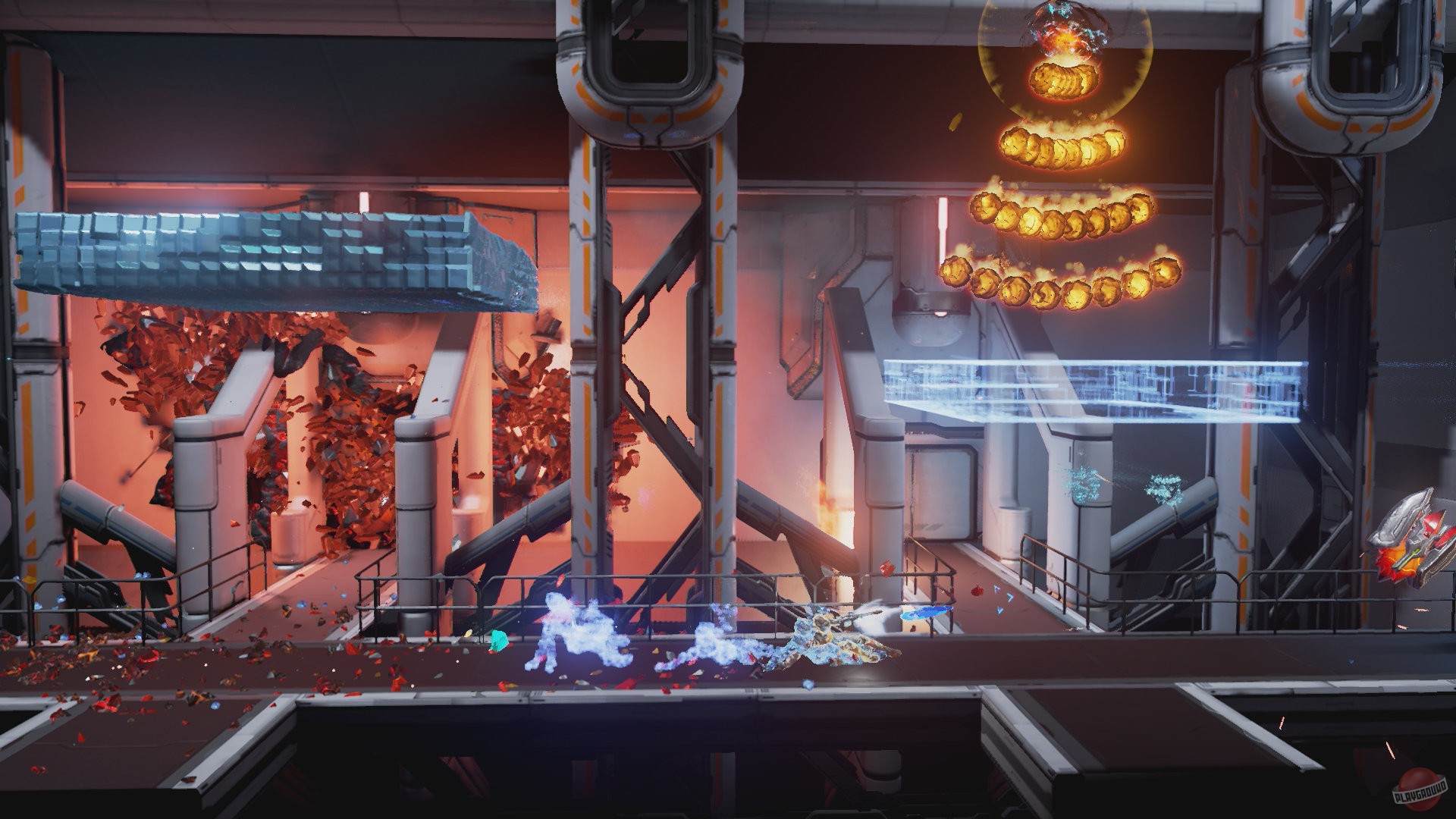 Скриншот из игры Matterfall - 4