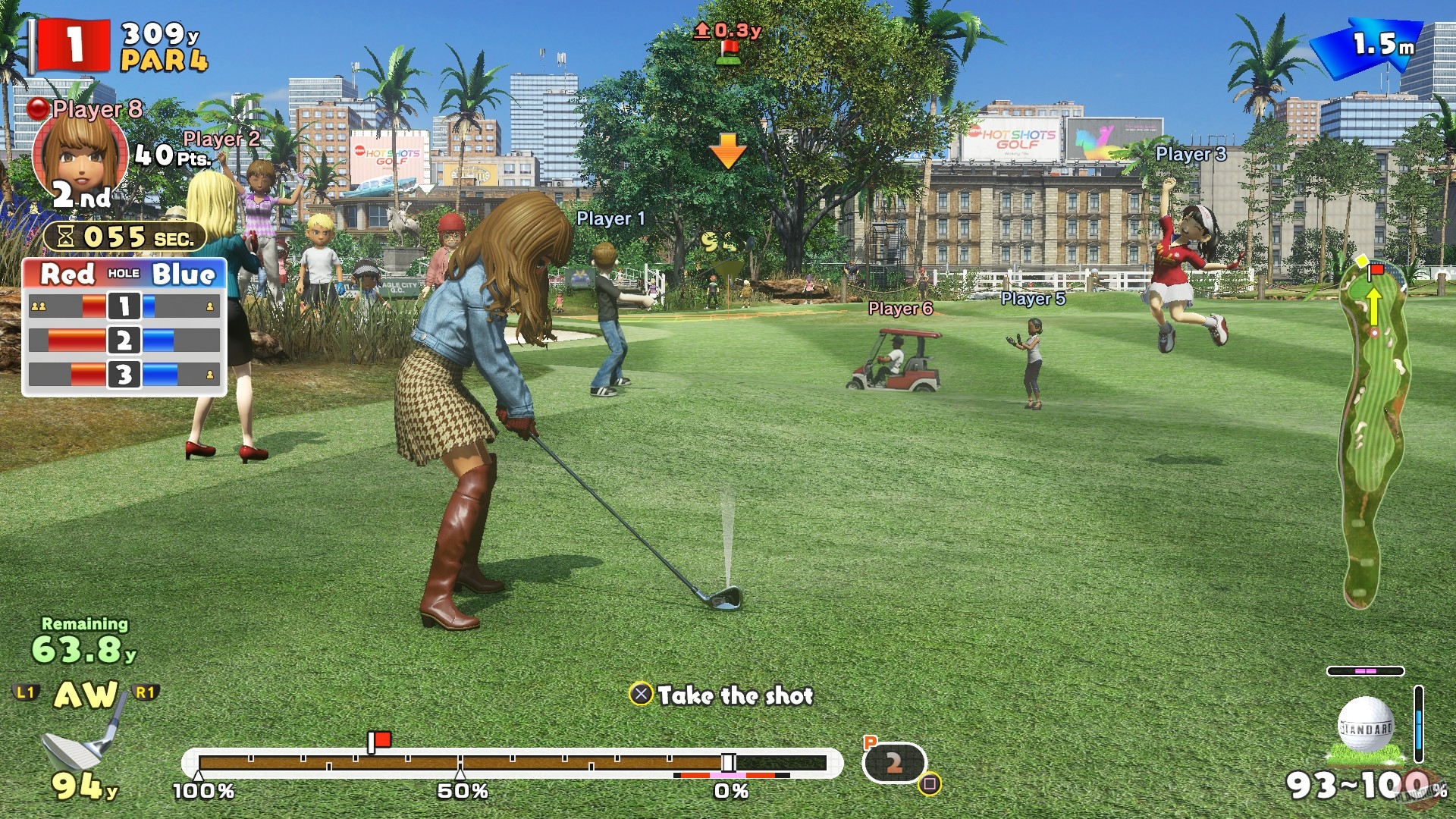 Скриншот из игры Everybody’s Golf - 5