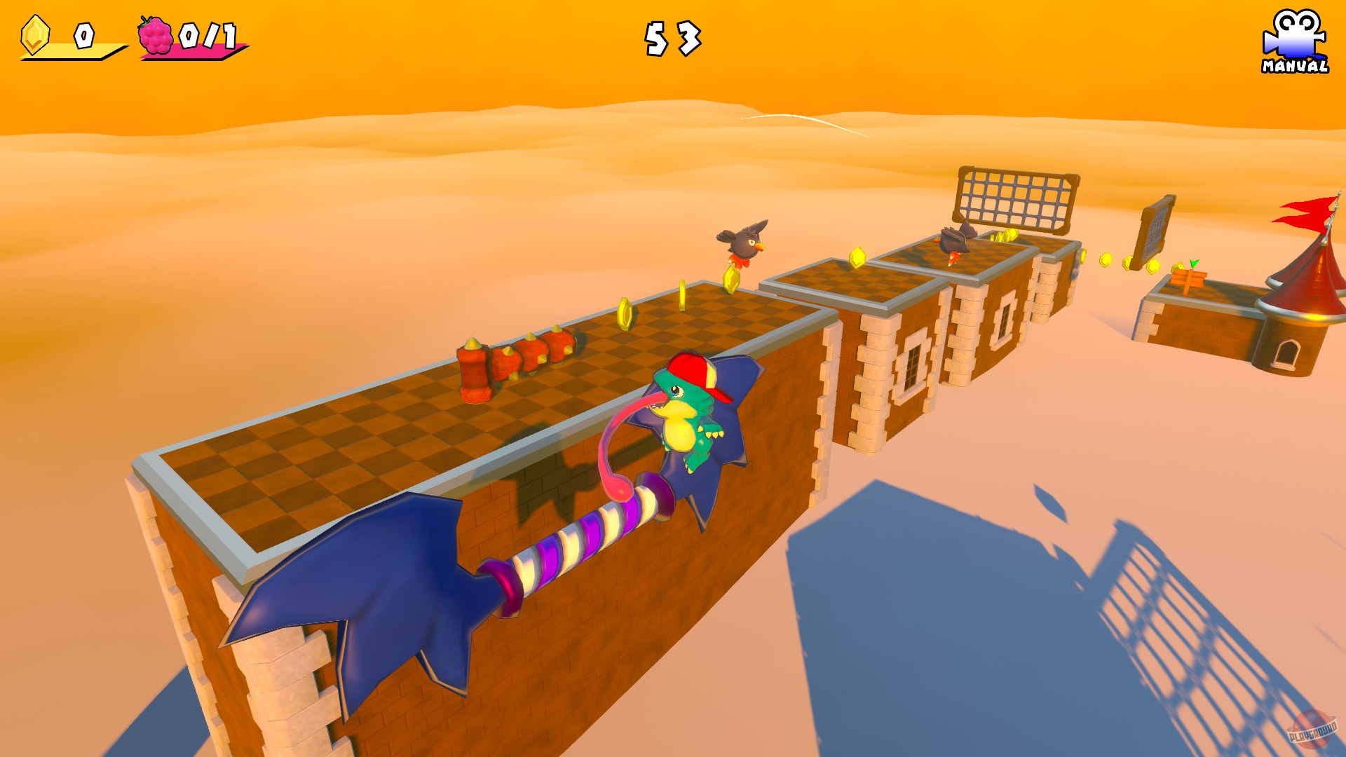 Скриншот из игры Super Sami Roll - 1