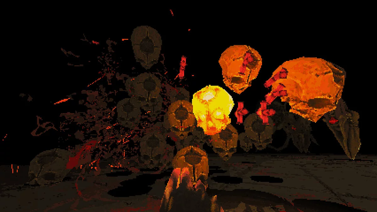 Скриншот из игры Devil Daggers - 19