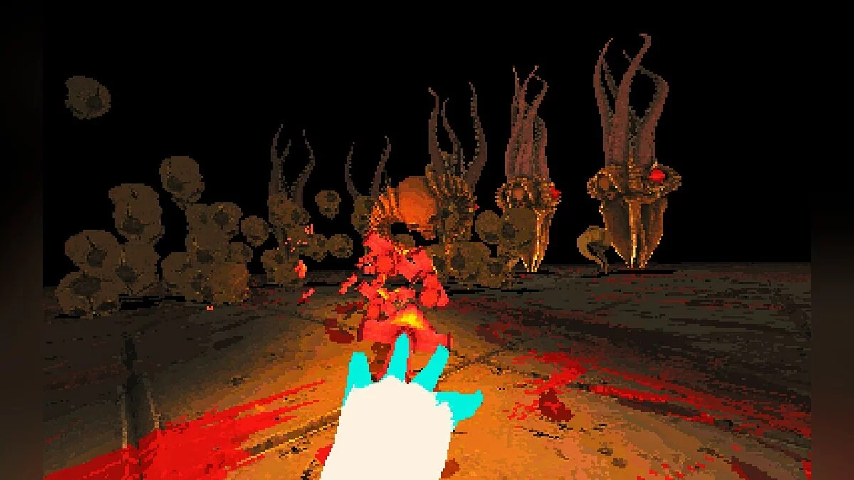Скриншот из игры Devil Daggers - 12