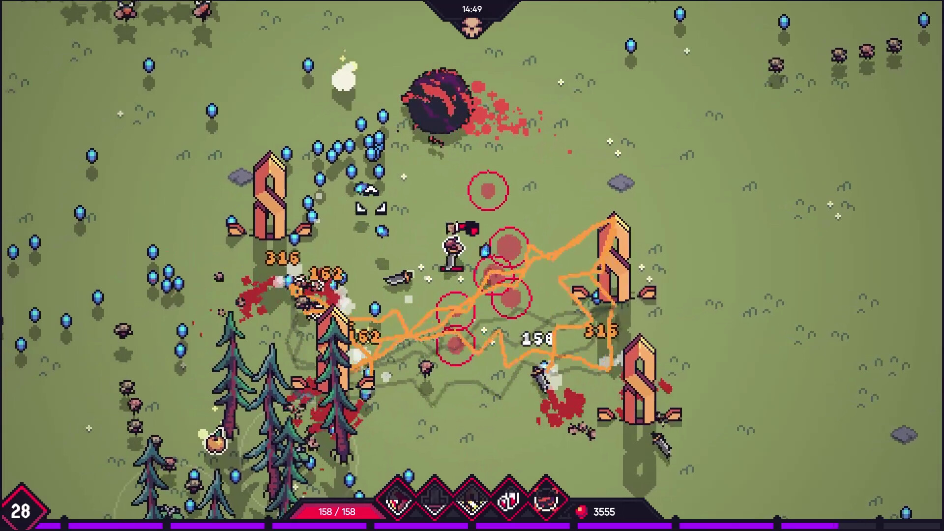 Скриншот из игры Asgard's Fall - Viking Survivors - 5