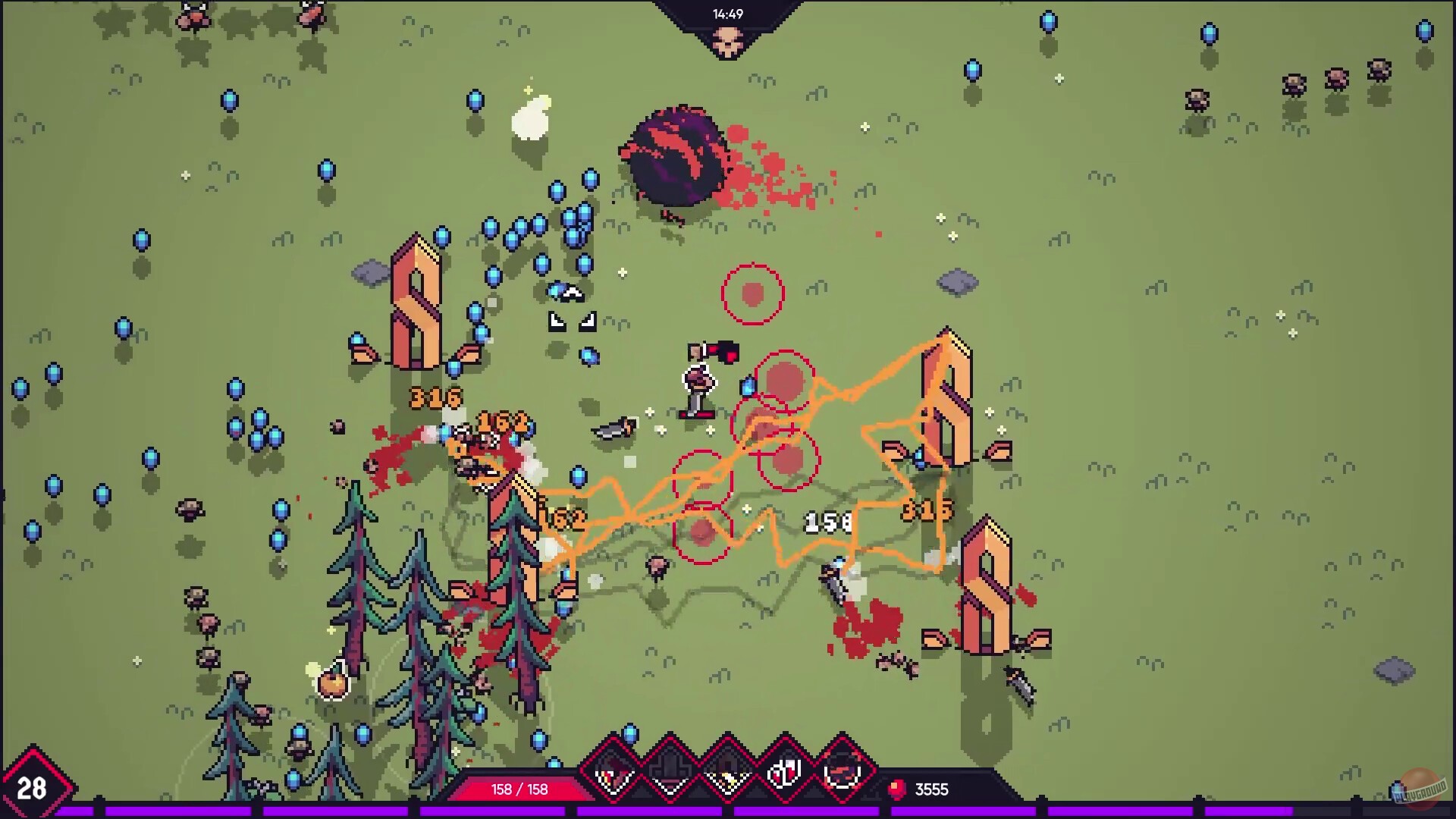 Скриншот из игры Asgard's Fall - Viking Survivors - 11