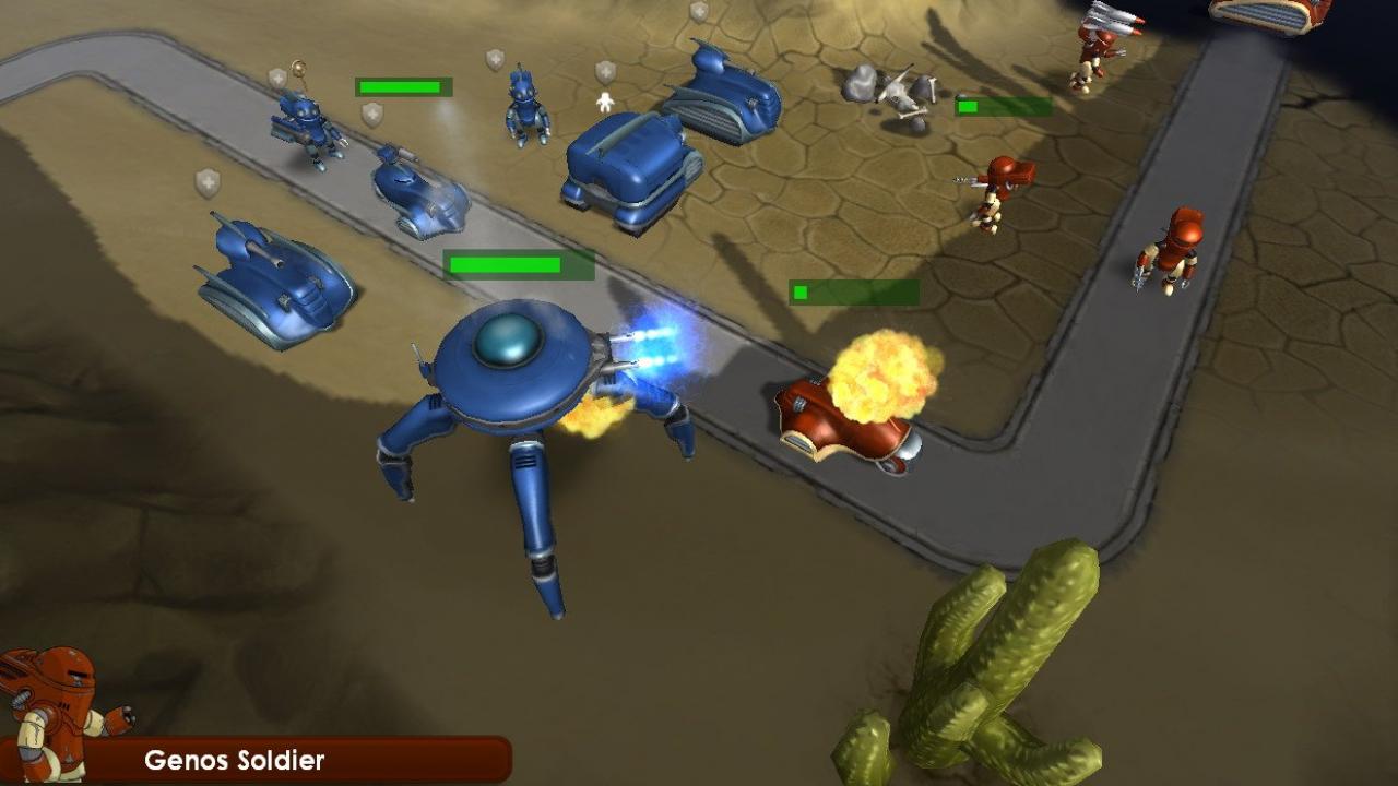 Скриншот из игры Commanders: Attack of the Genos - 9