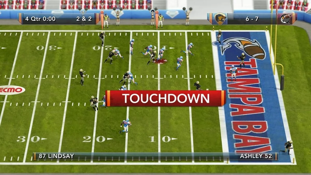 Скриншот из игры Tecmo Bowl Throwback - 9