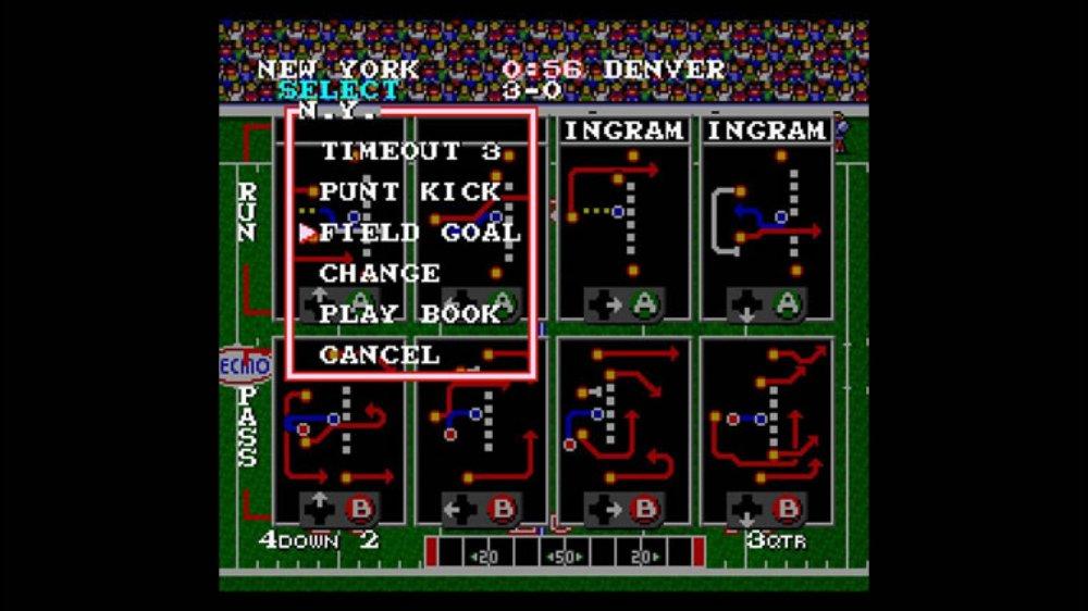 Скриншот из игры Tecmo Bowl Throwback - 16