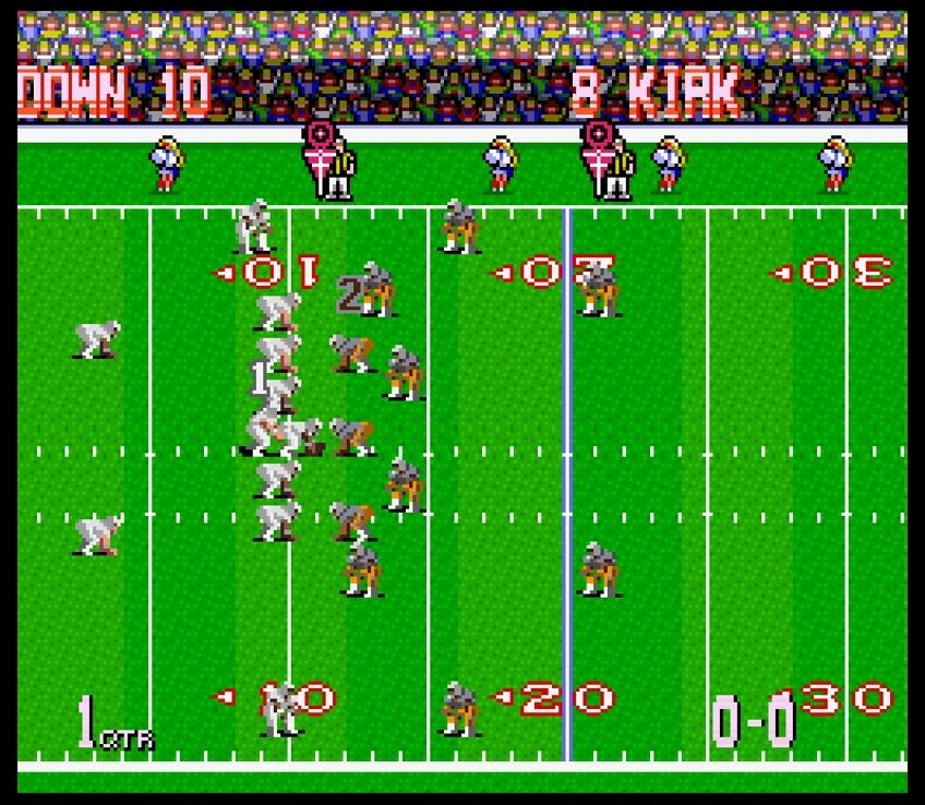 Скриншот из игры Tecmo Bowl Throwback - 22