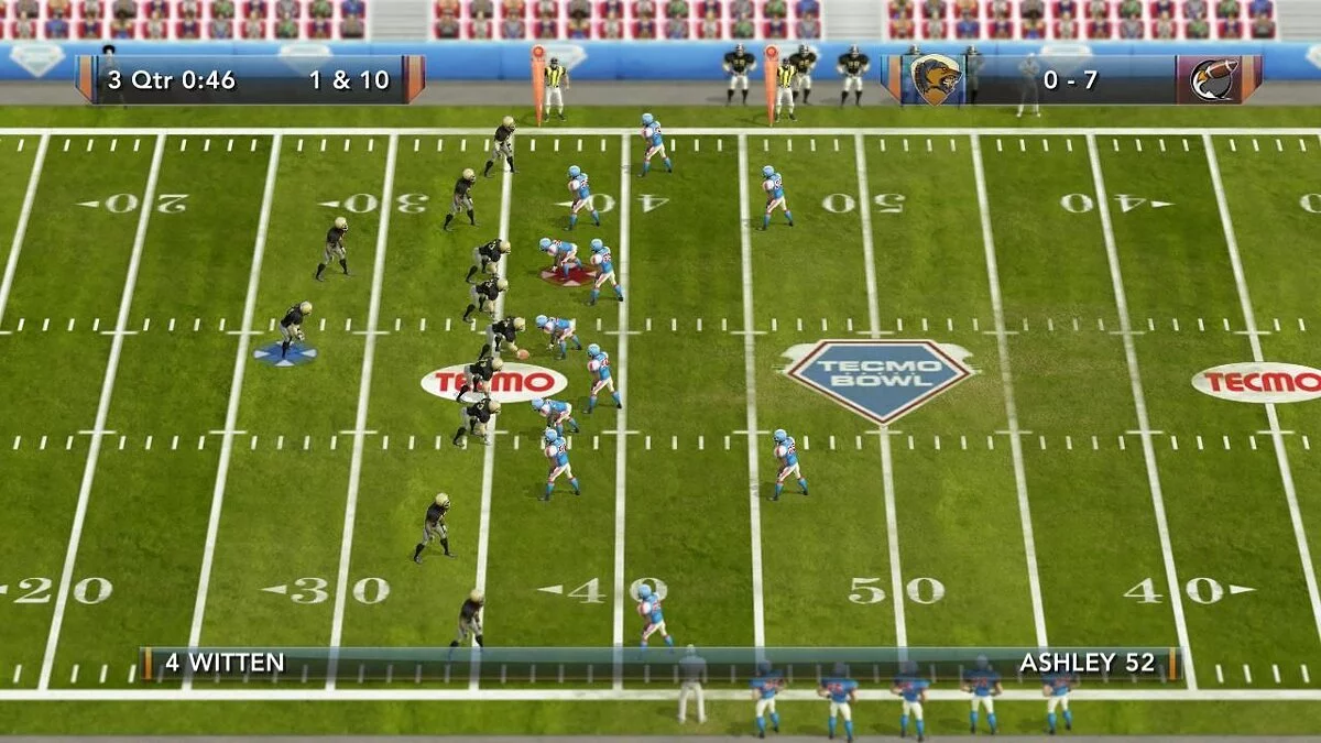 Скриншот из игры Tecmo Bowl Throwback - 13